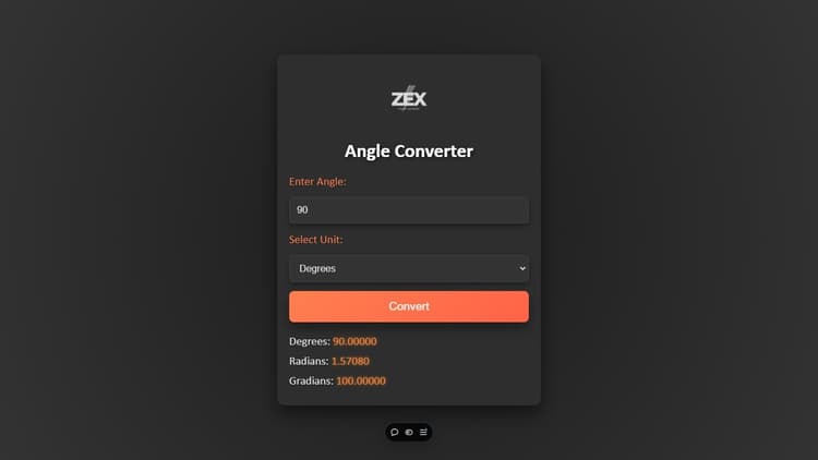 ZEX Angle Converter